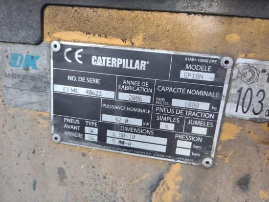 stivuitor GPL CATERPILLAR