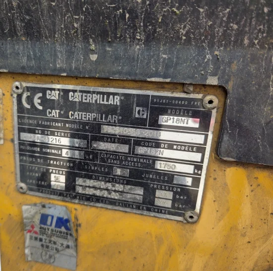 stivuitor GPL CATERPILLAR