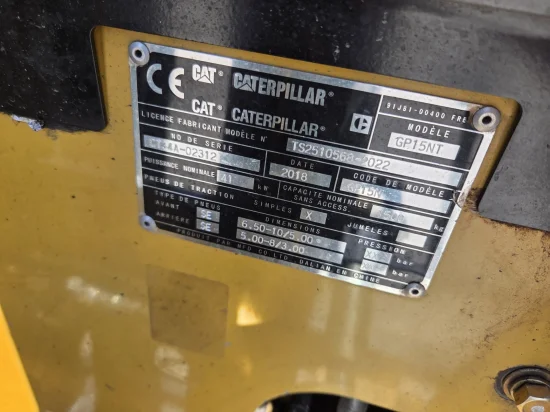 stivuitor GPL CATERPILLAR