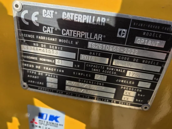 stivuitor GPL CATERPILLAR