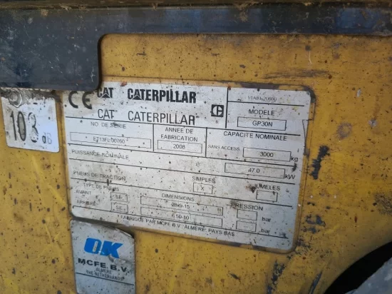 stivuitor GPL CATERPILLAR