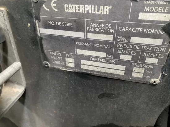 stivuitor GPL CATERPILLAR