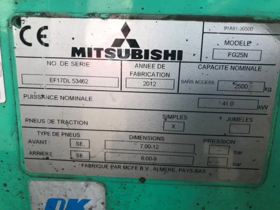 stivuitor GPL MITSUBISHI