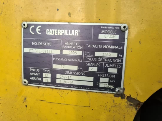 stivuitor GPL CATERPILLAR