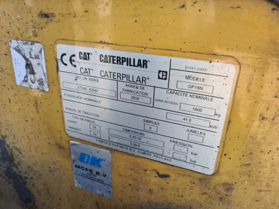 stivuitor GPL CATERPILLAR