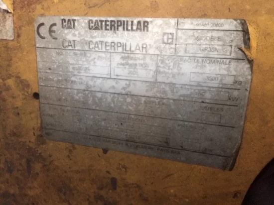 stivuitor GPL CATERPILLAR