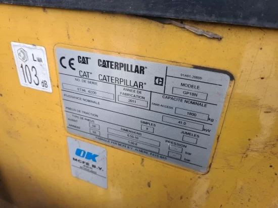 stivuitor GPL CATERPILLAR