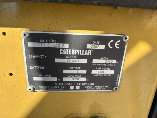 stivuitor electric CATERPILLAR
