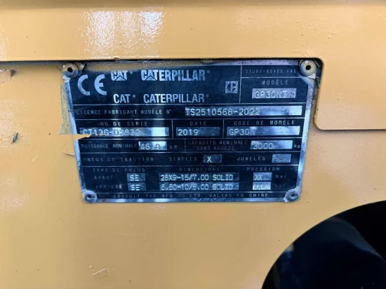 stivuitor GPL CATERPILLAR