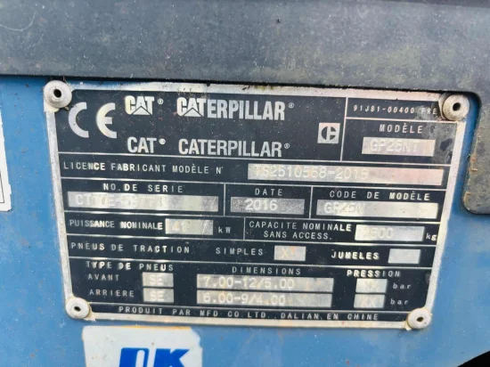 stivuitor GPL CATERPILLAR