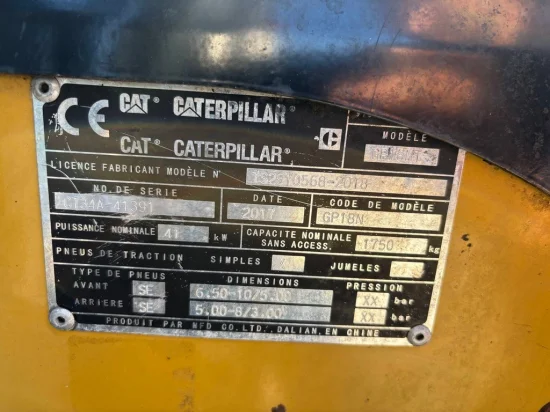 stivuitor GPL CATERPILLAR