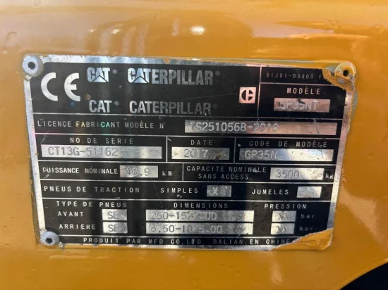 stivuitor GPL CATERPILLAR
