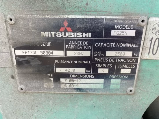 stivuitor GPL MITSUBISHI