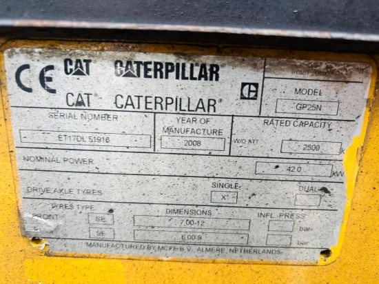 stivuitor GPL CATERPILLAR