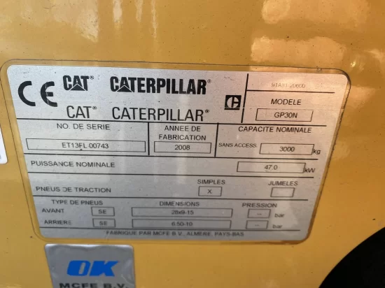 stivuitor GPL CATERPILLAR