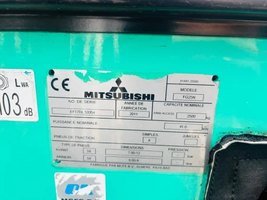 stivuitor GPL MITSUBISHI