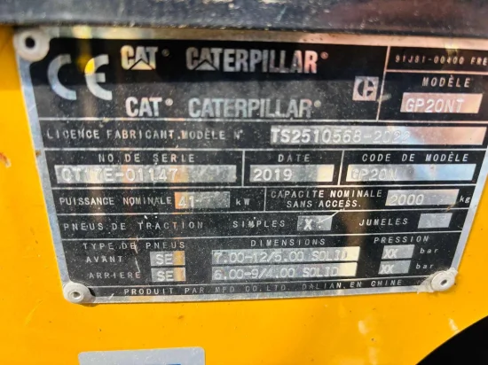 stivuitor GPL CATERPILLAR