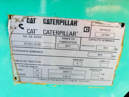 stivuitor GPL CATERPILLAR
