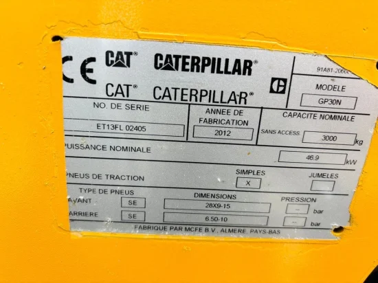 stivuitor GPL CATERPILLAR