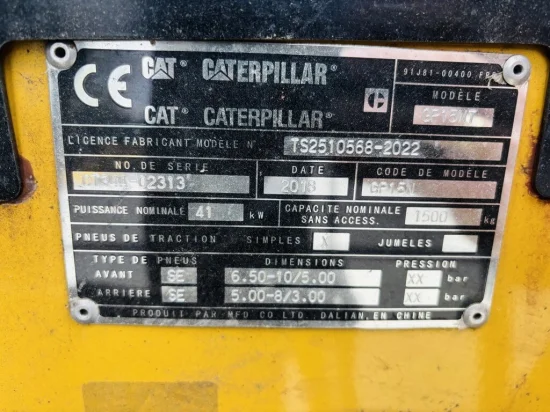 stivuitor GPL CATERPILLAR