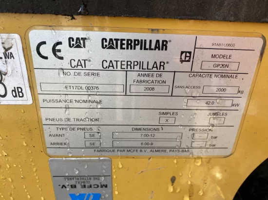stivuitor GPL CATERPILLAR