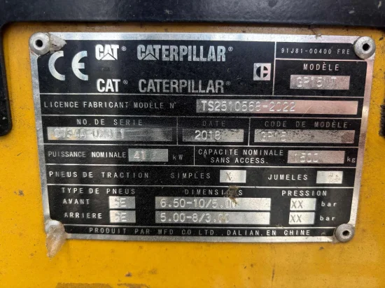 stivuitor GPL CATERPILLAR