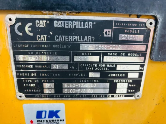 stivuitor GPL CATERPILLAR