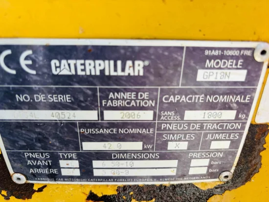 stivuitor GPL CATERPILLAR