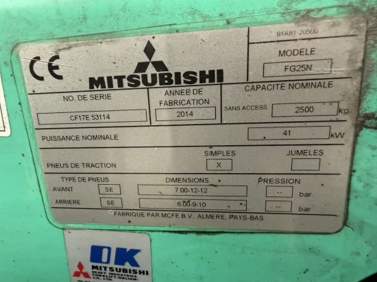 stivuitor GPL MITSUBISHI