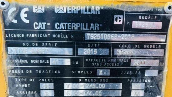 stivuitor GPL CATERPILLAR